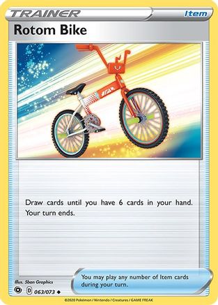 Rotom Bike 063/73/73 - Uncommon