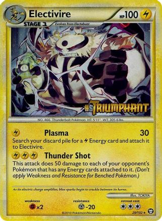 Electivire 020/102 - Promo - Holofoil