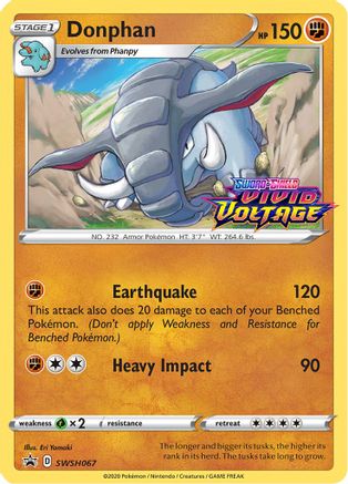 Donphan SWSH067/307 - Promo - Holofoil