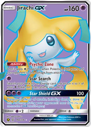 Jirachi GX 79a/236/236 - Promo - Holofoil