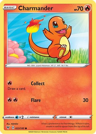 Charmander 023/185/185 - Common