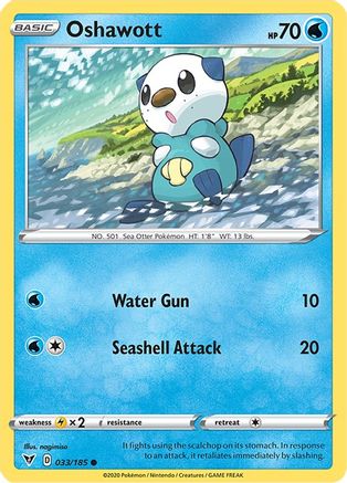 Oshawott 033/185/185 - Common