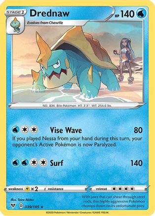 Drednaw 039/185/185 - Rare