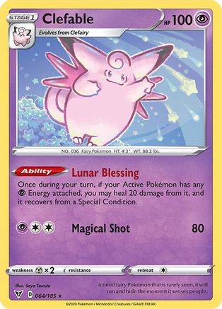 Clefable 064/185/185 - Rare