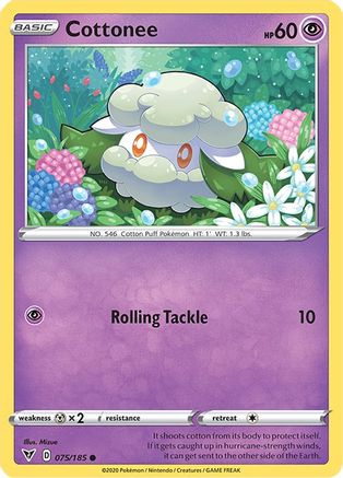 Cottonee 075/185/185 - Common