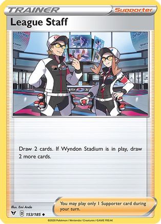 League Staff 153/185/185 - Uncommon