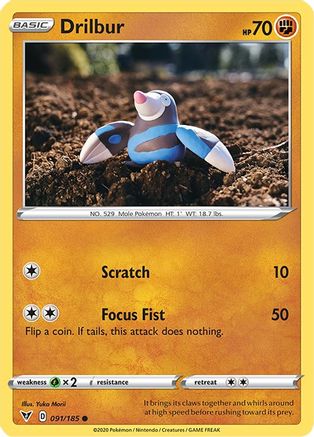 Drilbur 091/185/185 - Common