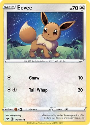 Eevee 130/185/185 - Common