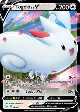 Togekiss V 140/185/185 - Ultra Rare - Holofoil