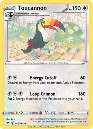 Toucannon 145/185/185 - Rare