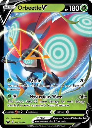 Orbeetle V SWSH078/307 - Promo - Holofoil