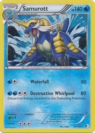 Samurott 041/149 - Promo - Holofoil