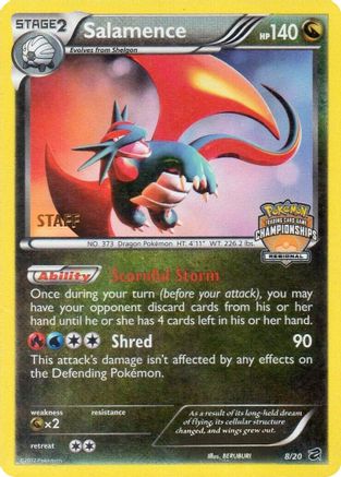 Salamence 008/20 - Promo - Reverse Holofoil