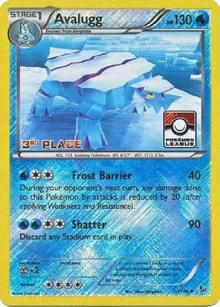 Avalugg 031/106 - Promo - Reverse Holofoil