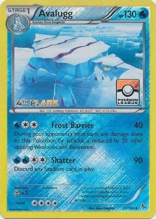 Avalugg 031/106 - Promo - Reverse Holofoil
