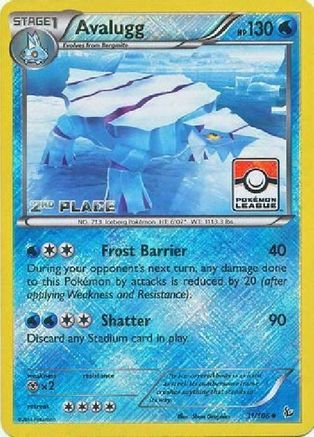 Avalugg 031/106 - Promo - Reverse Holofoil