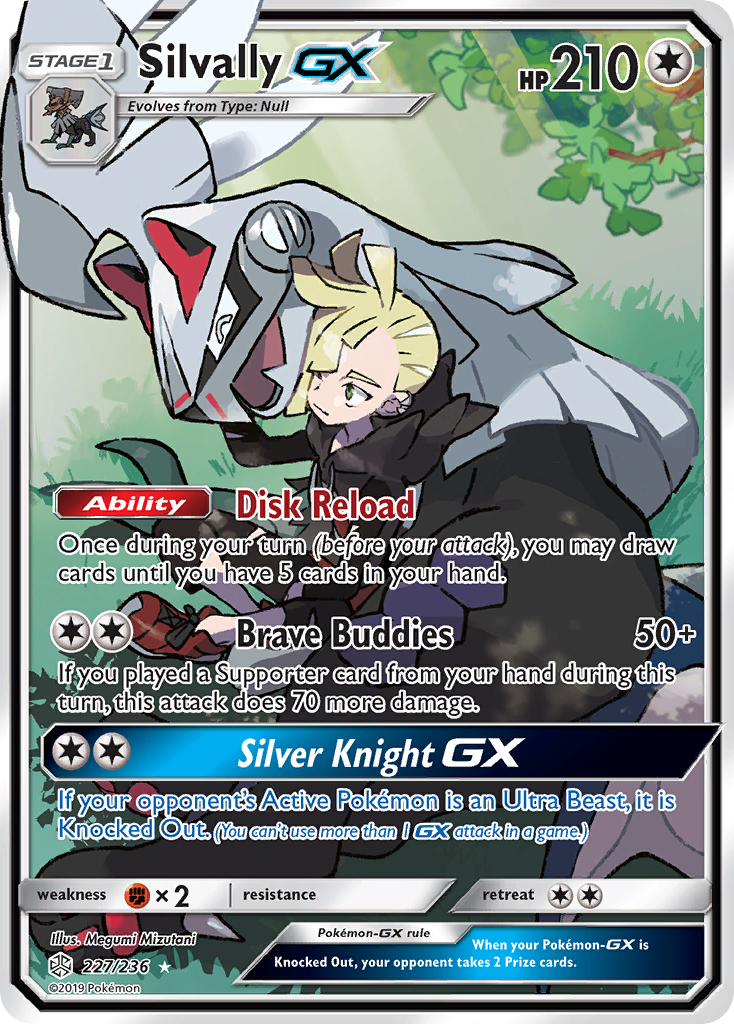 Silvally GX (Full Art) 227/236/236 - Ultra Rare - Holofoil