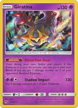 Giratina 097/214 - Promo - Holofoil