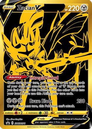 Zacian V SWSH076/307 - Promo - Holofoil