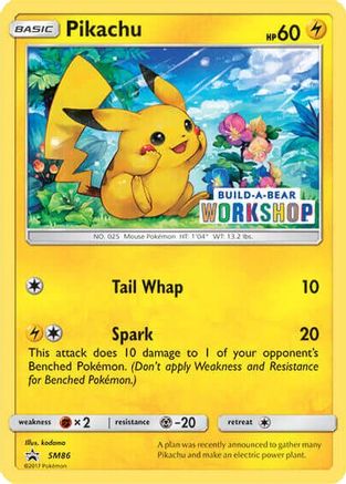 Pikachu SM86 - Promo