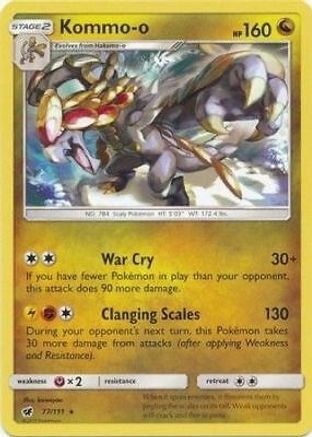 Kommo 077/111 - Rare - Holofoil