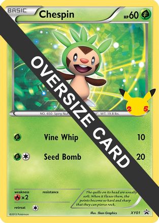Chespin XY01 - Promo
