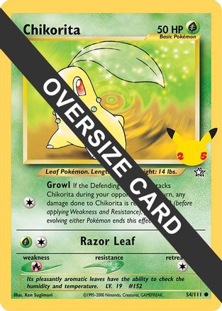 Chikorita 054 - Promo
