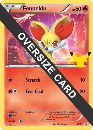 Fennekin XY02 - Promo