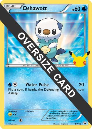 Oshawott BW03 - Promo