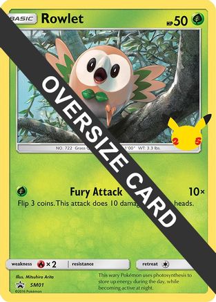 Rowlet SM01 - Promo