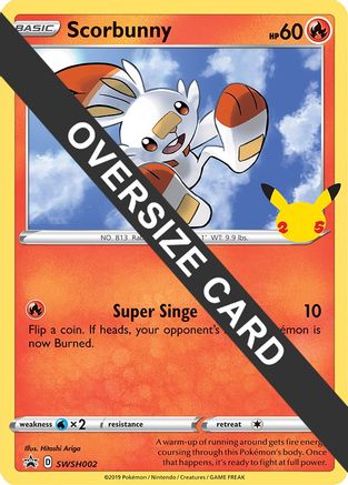 Scorbunny SWSH002 - Promo