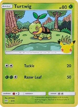 Turtwig 004/25/25 - Promo