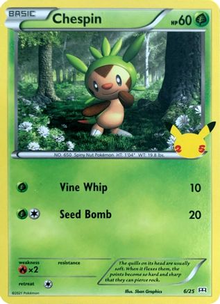 Chespin 006/25/25 - Promo