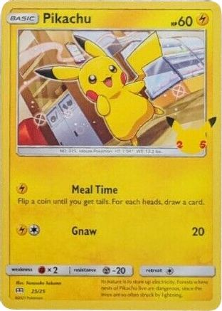 Pikachu 025/25/25 - Promo
