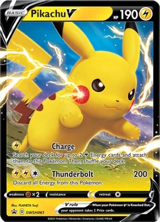 Pikachu V SWSH061/307 - Promo - Holofoil