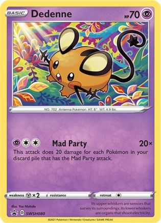 Dedenne SWSH080/307 - Promo - Holofoil