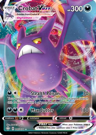 Crobat VMAX 045/072/72 - Ultra Rare - Holofoil