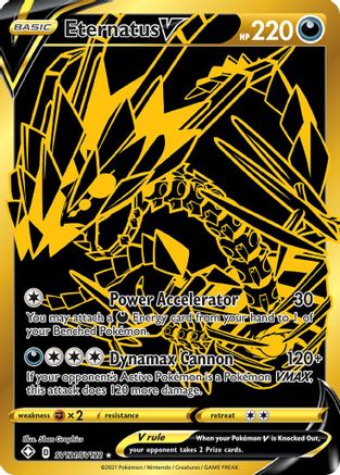 Eternatus V SV121/SV122/122 - Shiny Holo Rare - Holofoil