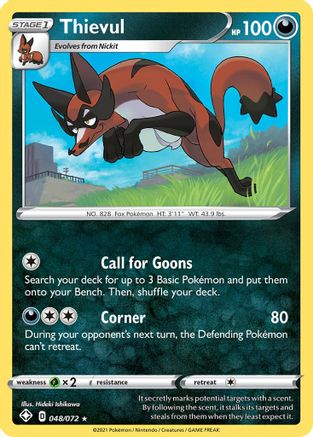 Thievul 048/072/72 - Holo Rare - Holofoil