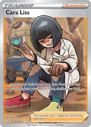 Cara Liss (Full Art) 067/072/72 - Ultra Rare - Holofoil