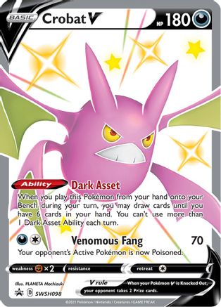 Crobat V SWSH098/307 - Promo - Holofoil