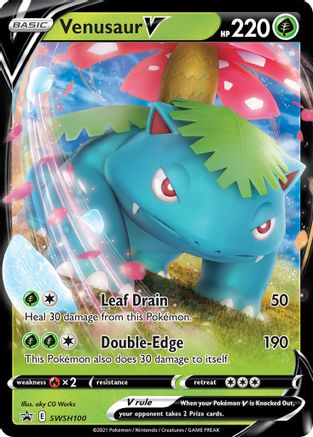 Venusaur V SWSH100/307 - Promo - Holofoil