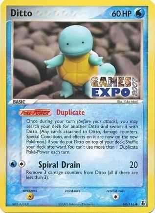 Ditto (Squirtle) 064/113 - Promo