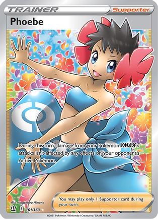 Phoebe (Full Art) 161/163/163 - Ultra Rare - Holofoil