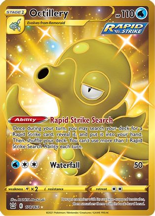 Octillery (Secret) 178/163/163 - Secret Rare - Holofoil