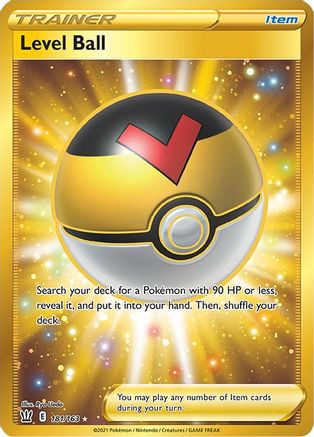 Level Ball (Secret) 181/163/163 - Secret Rare - Holofoil