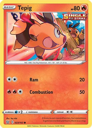 Tepig 023/163/163 - Common