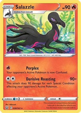Salazzle 028/163/163 - Rare