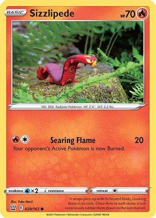 Sizzlipede 029/163/163 - Common