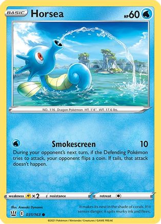 Horsea 031/163/163 - Common